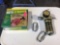 Roto stripper, carabiners, air regulator