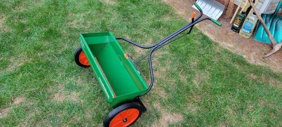 Scotts metal lawn fertilizer spreader