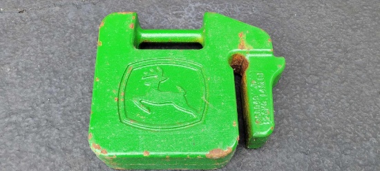 John Deere suitcase weights