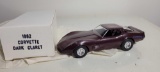 GM promotional Corvette 1982