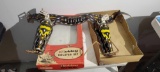 Hubley Holster set complete with the 2 guns and bullets in belt with original box