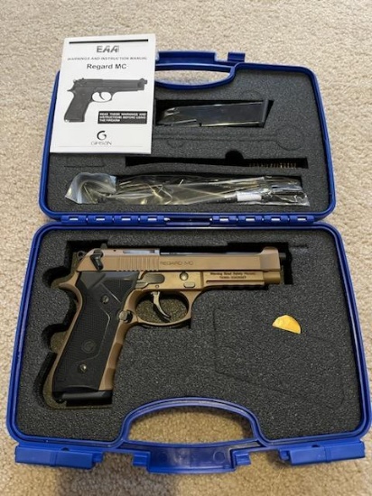 Girsan Regard MC 9mm, 2 mags, Less than 100 rounds fired