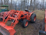 Kubota L4610 w/loader 4wd hydro 1617 hours