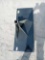 Skidloader plate with hitch receiver