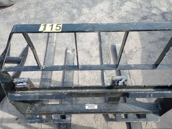 Skidloader forks