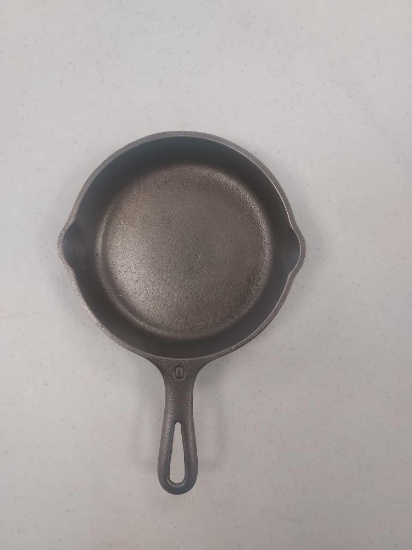 Griswold #0 Block Lettered Frying Pan W/Heat Ring