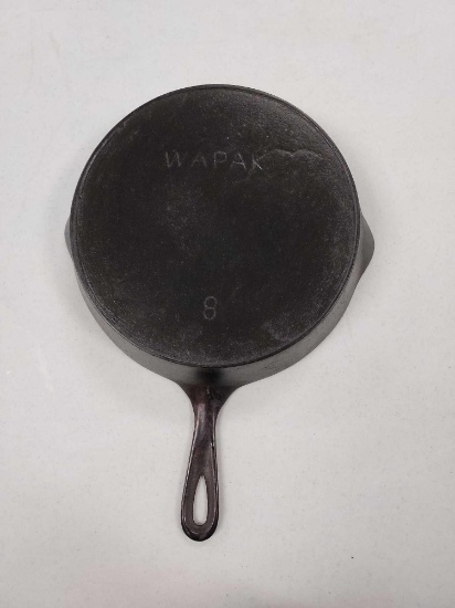 #8 WAPAK Frying Pan MFG. 1903-1910