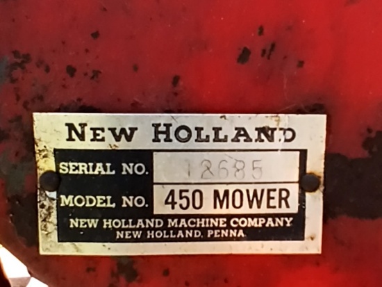 New Holland Sickle Bar