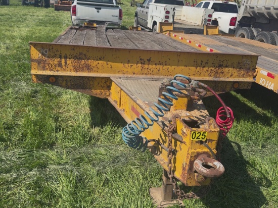 1987 Pace Pintle Hitch Trailer