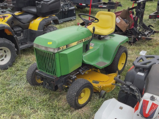 John Deere riding mower