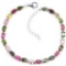 Natural Multi Color Tourmaline Bracelet