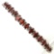 Natural  Mozambique Garnet 112 Cts Bracelet