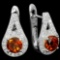 Natural Mozambique Garnet Earrings