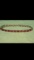 Genuine Ruby & Diamond Solid Gold Tennis Bracelet