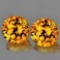 Natural Yellow Sapphire Pair 4.50 MM - VVS