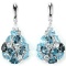 Natural London & Sky Topaz Earrings