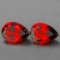 Natural Mozambique Garnet Pair 10 x 7 MM - VVS