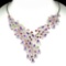 Natural Burmese Spinel & Multi Gemstones  Necklace