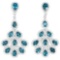 Natural AAA LONDON BLUE TOPAZ Earrings