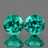 Natural  Paraiba Green Blue Apatite 7.00 mm - VVS