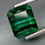 Natural Top Bluish Green Tourmaline 3.26 cts