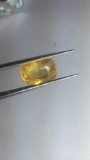 Natural Yellow  Cushion Sapphire 5.80 Carats