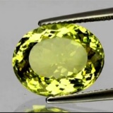 Natural Green Gold Lemon Quartz 14.50 MM - FL