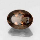 Natural Smoky Topaz Oval 4.39 Carats - VVS