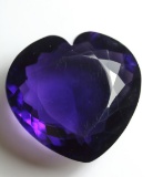 Natural Amethyst Heart 300.05 Carats