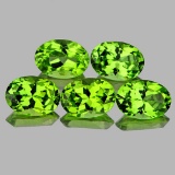 Natural AAA Green Peridot 7x5 MM - FL