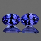 Natural Purple/Blue Tanzanite 6x4 mm - AAA