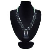 Natural Stone Hand Made Diamond Polished Necklace