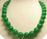 Green jade Necklace