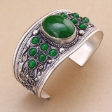 Tibet Green Jade Bracelet