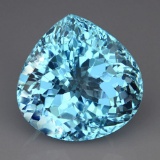 Natural Swiss Blue Topaz 37.75 carats - VVS