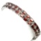 Natural  Orange Mozambique Garnet 163 Carats Bracelet