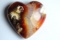 Natural Colorful Carnelian Heart 225 Carats