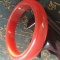 Natural Chinese Jade Orange/Red  Bangle