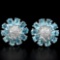 Natural Swiss Topaz Earrings