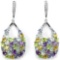 TOPAZ TANZANITE PERIDOT AMETHYST CITRINE Earrings