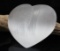 Natural Healing Selenite Heart 575  Carats