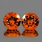 Natural Mandarin Orange Spessartite Garnet 6.50 MM- VVS