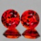 Natural Orange Red Spessartite Garnet 5.50 MM - VS