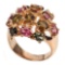 Natural Fancy Tourmaline Ring