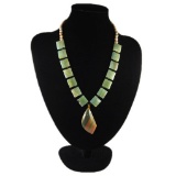 Natural Multi-Color Picasso Diamond Polished Necklace