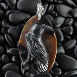 Natural Stone Hand carved Pendant