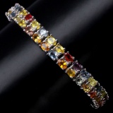 Natural Fancy Sapphire 150 Carats Bracelet