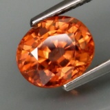 Natural Padparadsha Zircon 3.20 Carats