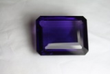 Natural Purple Violet Purple Octagon Amethyst 211 Cts.