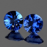 Natural Blue Sapphire Pair 3.50 MM